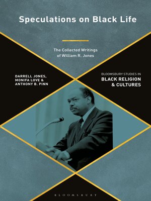 cover image of Speculations on Black Life